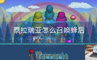 泰拉瑞亚怎么召唤蜂后