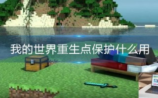 我的世界重生点保护什么用