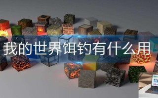 我的世界饵钓有什么用