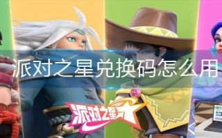 派对之星兑换码怎么用