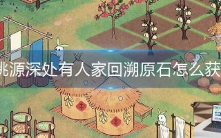 桃源深处有人家回溯原石怎么获得