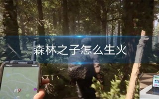森林之子怎么生火