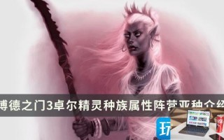 博德之门3卓尔精灵种族特性怎么选