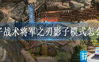影子战术将军之刃影子模式怎么跑