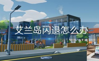艾兰岛闪退怎么办
