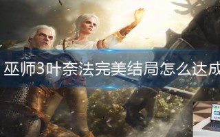 巫师3叶奈法完美结局怎么达成