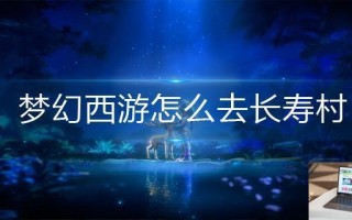 梦幻西游怎么去长寿村
