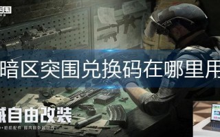 暗区突围兑换码在哪里用