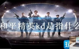 和平精英kd是指什么