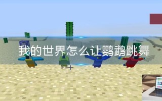 我的世界怎么让鹦鹉跳舞