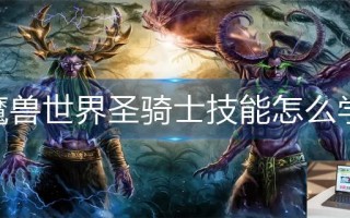 魔兽世界圣骑士技能怎么学