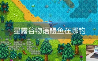 星露谷物语鳗鱼在哪钓