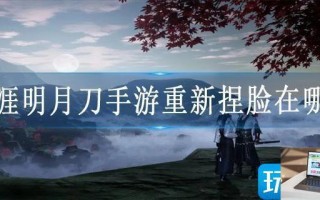 天涯明月刀手游重新捏脸在哪里