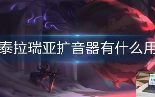 泰拉瑞亚扩音器有什么用