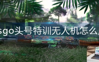 csgo头号特训无人机怎么用