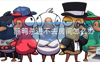 鹅鸭杀进不去房间怎么办