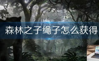 森林之子绳子怎么获得