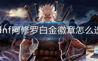 dnf阿修罗白金徽章怎么选