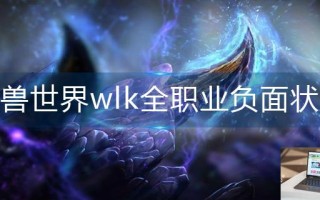 魔兽世界wlk全职业负面状态有哪些