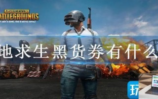 绝地求生黑货券有什么用