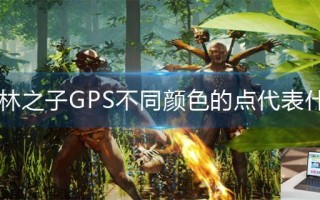 森林之子GPS不同颜色的点代表什么