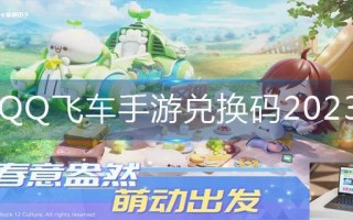 QQ飞车手游兑换码2023