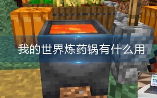 我的世界炼药锅有什么用 我的世界炼药锅有什么用