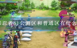火影忍者ol公测区和普通区有什么区别