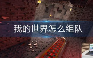 我的世界怎么组队