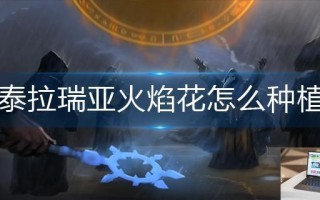 泰拉瑞亚火焰花怎么种植