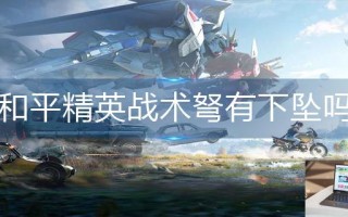 和平精英战术弩有下坠吗