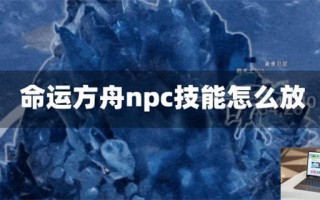 命运方舟npc技能怎么放