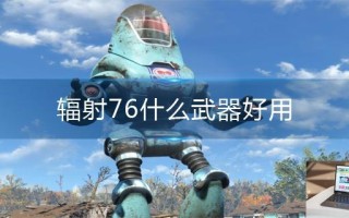 辐射76什么武器好用