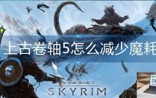 上古卷轴5怎么减少魔耗