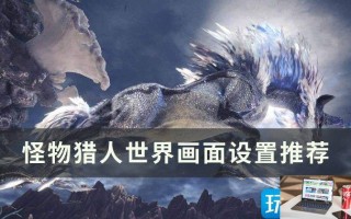 怪物猎人世界画面怎么调