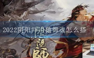 2022阴阳师川猿御魂怎么搭