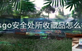 csgo安全处所收藏品怎么得