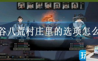 鬼谷八荒村庄里的选项怎么选