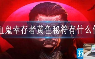 吸血鬼幸存者黄色秘符有什么作用