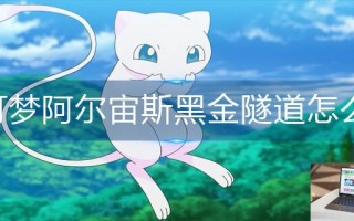 宝可梦阿尔宙斯黑金隧道怎么进去