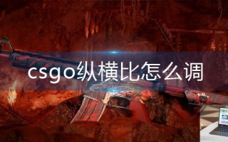 csgo纵横比怎么调