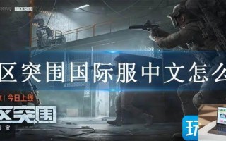 暗区突围国际服中文怎么弄