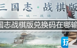 三国志战棋版兑换码怎么输入