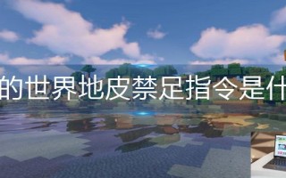 我的世界地皮禁足指令是什么