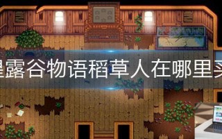 星露谷物语稻草人在哪里买