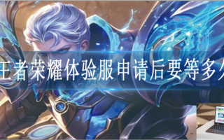 王者荣耀体验服申请后要等多久