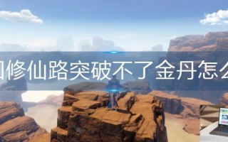 轮回修仙路突破不了金丹怎么办