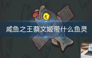 咸鱼之王蔡文姬带什么鱼灵