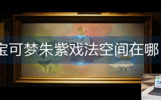 宝可梦朱紫戏法空间在哪