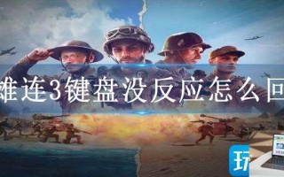 英雄连3键盘没反应怎么回事
